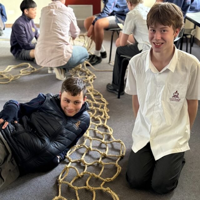 It was a great team effort from the Grade 9s at @lilydalehighschool_  building lots of wildlife rope bridges.  A big thanks to the Green Team for all their hard work!

We'd like to thank WIRES for generously funding our project through the WIRES National Grant Program, and project partners @parksvic and @e_r_aus for their support.

#generationrestoration #WildlifeConservation #wildlife #yarraranges #livingclassrooms